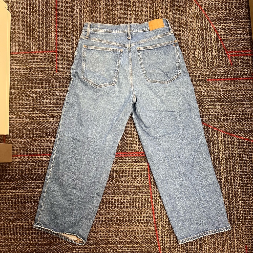 Madewell Perfect Vintage wide leg crop Jean